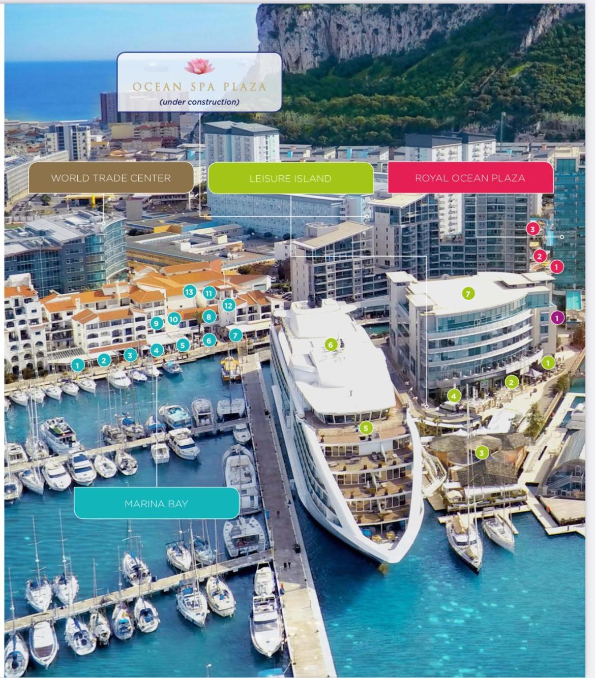 Deluxe Marina View Seafront Gibraltar Stay Exterior photo